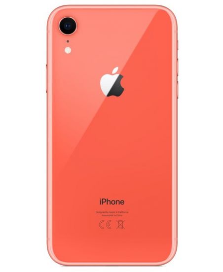 iPhone XR 256 ГБ коралловый задняя крышка