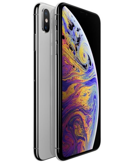 iPhone XS Max 64 ГБ серебристый задняя крышка с камерой и дисплей